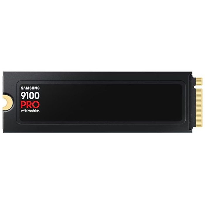 SAMSUNG 9100 PRO Heatsink 4TB M.2 NVMe PCIe 5.0 SAMSUNG 9100 PRO Heatsink 4TB M.2 NVMe PCIe 5.0